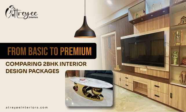 From Basic to Premium: Comparing 2BHK Interior Design Packages