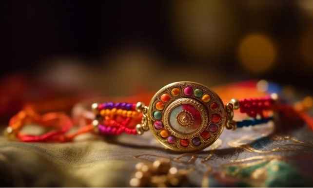 Reuse Old Rakhis as Decor Accents