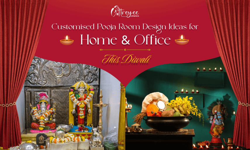 Customised Pooja Room Design Ideas for Home & Office This Diwali