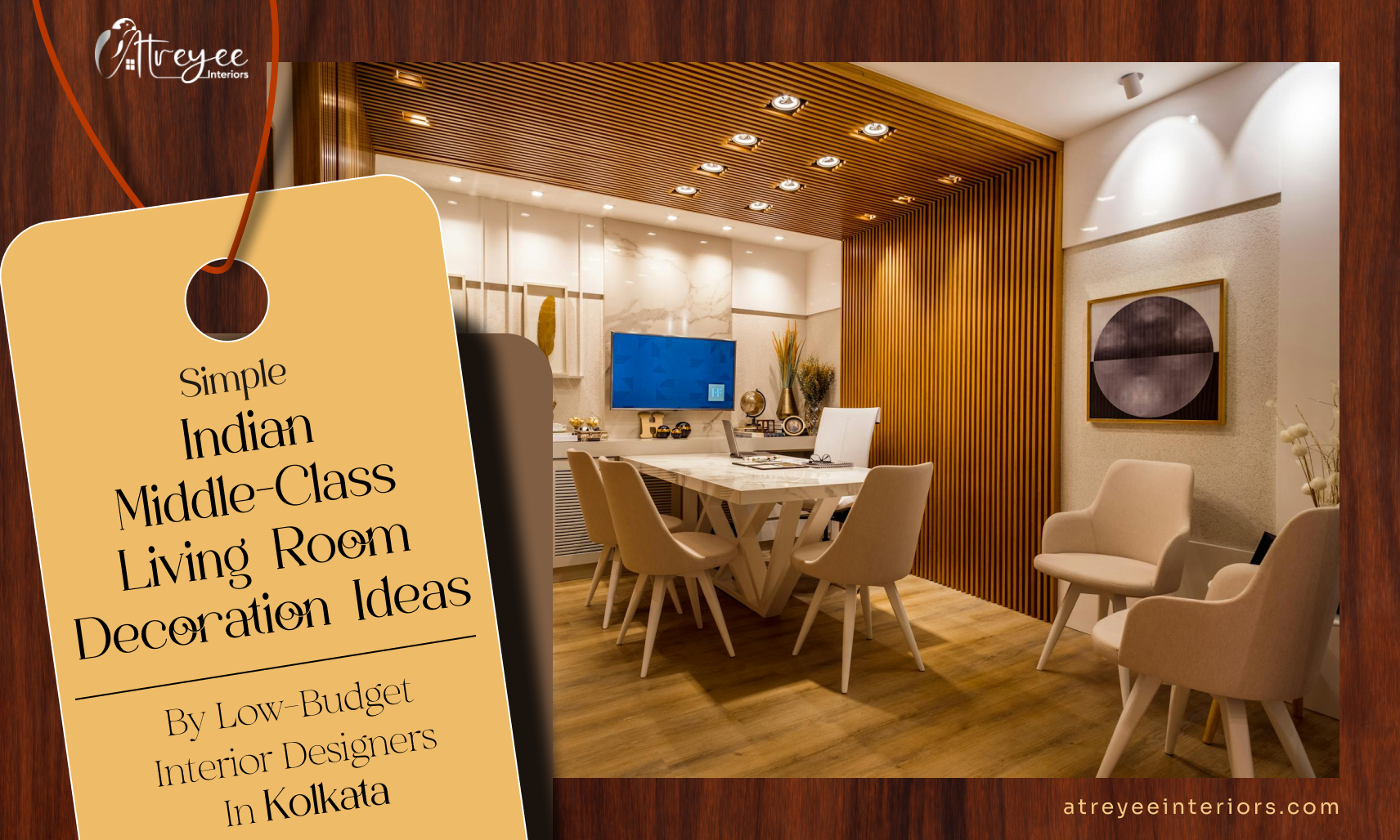 Simple Indian Middle Class Living Room Decoration Ideas By Low-Budget Interior Designers In Kolkata