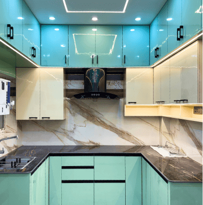Modular kitchen designs by the best interior design company in kolkata