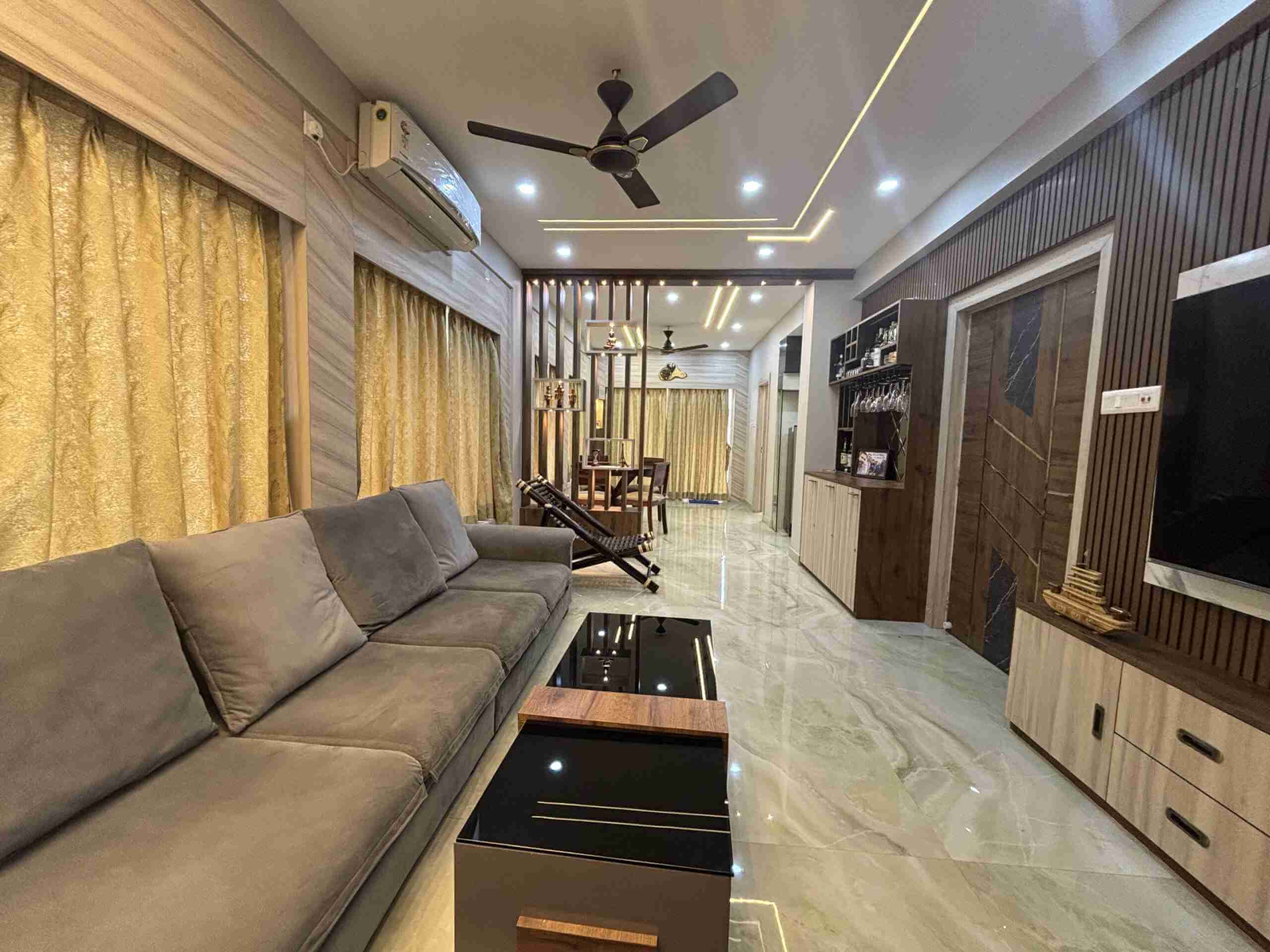 interior design for hall in kolkata